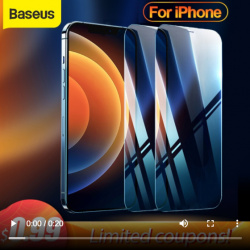 Закаленное стекло Baseus для Iphone 12\11\X\XS и т.д. — 0.95$