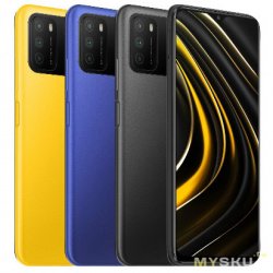 Скидка 29% Poco M3 4+64GB за $129 со склада РФ +доставка (131.55)