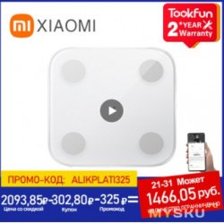 Умные весы XIAOMI Mi 2 из РФ ($17.66)