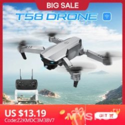 Квадрокоптер Eachine & Topacc T58 базовая версия без камеры за 13.19$