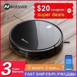 Робот-пылесос Neatsvor X520 за 141$ из РФ
