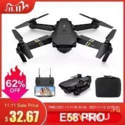 Eachine & Flyhal E58 PRO WIFI FPV With 1080P HD $22.04 (Ru склад)