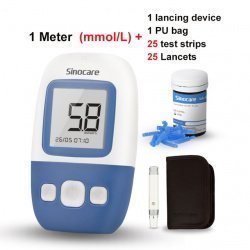 Глюкометр Sinocare Safe AQ Angel за US $9.78