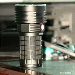 72.99$ Яркий фонарь Convoy 4X18A SBT90.2, 5400Лм