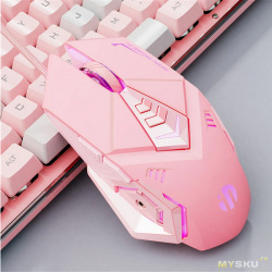 7.99$ мышка INPHIC PW5P, 4800 DPI, тихий клик, 7 кнопок, макросы