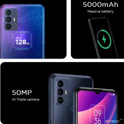 119.99$ Смартфон TCL 30SE 6,52", 5000мАч, 50МП Al, NFC