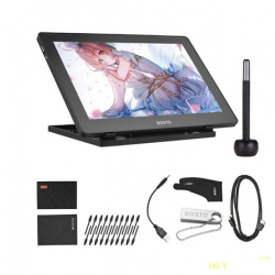 Графический планшет BOSTO 16HD. Доставка из РФ. $148
