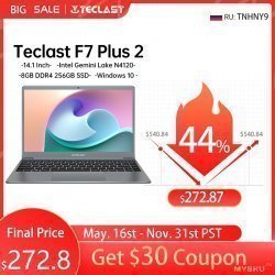 14.1" ноутбук Teclast F7 Plus 2 за $253