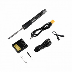 Паяльник SQ-D60B Pro с Т12-совместимым жалом-картриджем и питанием USB-C за $36.63+доставка