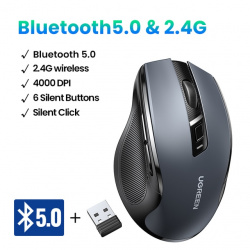 Беспроводная мышь Ugreen Bluetooth 5.0 за  716,14 руб