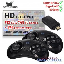 Игровая консоль 16бит А-ля Sega + 900 игр из них 276 русских за 1097₽