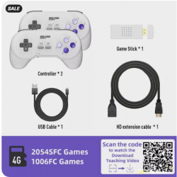 Игровая приставка Data Frog с 3000 встроенных игр за 1150р