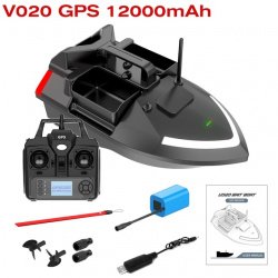 Катер для рыбалки на радиоуправлении V020 GPS 12000mAh за 9 426 руб.