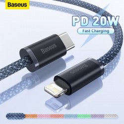 20Вт TypeC-Lightning кабель Baseus от 171 руб
