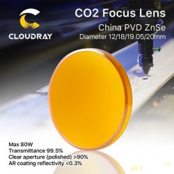 Скидка на фокусирующие линзы CLOUDRAY для лазерного станка (884 руб.)