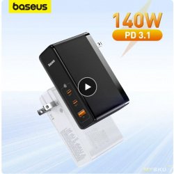 Зарядное устройство Baseus 140W GaN5 Pro за $43 после применения купона