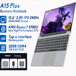 15.6" ноутбук Ninkear A15 Plus с отличным экраном и процессором Ryzen 7 5700U за 53700 рублей за версию 32/1024