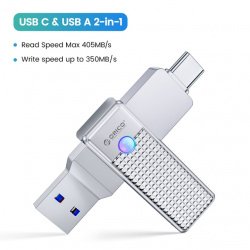 Двухпортовый накопитель ORICO UFSD 405 Мб/с. Из РФ (от 1553,45 ₽)
