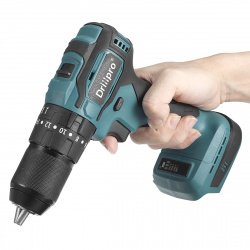 Ударная аккумуляторная дрель-шуруповёрт Drillpro за 21.05$