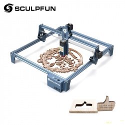Снижение цены на лазерный гравер 90 Вт SCULPFUN S9 с рабочим полем 410×420 мм