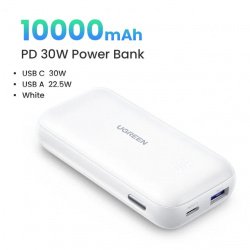 Повербанк UGREEN PD 30 Вт 10000 мАч за 2 669 ₽