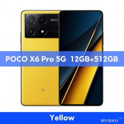 POCO X6 Pro Global Version  8GB 256GB за 27909₽