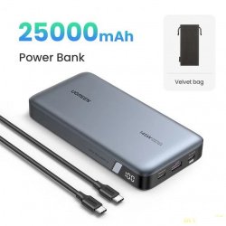 Повербанк UGREEN PB205  25000mAh 145W от 5 367 руб.