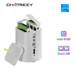 Мини-ПК Chatreey NAS, процессор N100, за 14649 rub