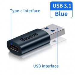 OTG адаптер Baseus USB 3.1 Type C <-> USB-A за 567 ₽ / 2 шт