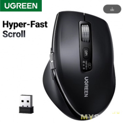 14.59$-15.2$ Беспроводная мышка UGREEN Hyper-Fast Scroll Wireless Mouse 5000DPI
