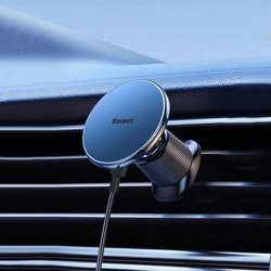 Автомобильный держатель Baseus для телефона с магнитным беспроводным зарядным устройством 15 Вт за 1331 руб