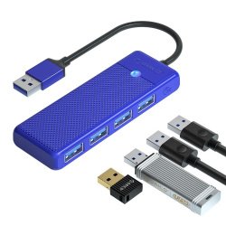 USB хаб ORICO PAPW4A-U3 4-в-1 за 417 ₽
