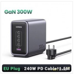 116$ — 153$ Скидка на зарядную станцию UGREEN 300W GaN 140W Max Single Port PD3.1
