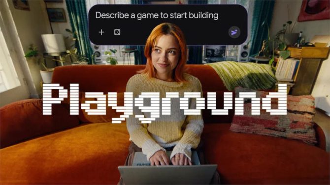 Google представила Playground — сервис для создания игр по текстовым запросам