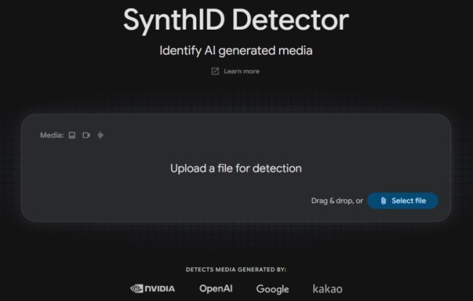 Google открыла для всех детектор ИИ-контента — он ищет невидимые водяные знаки Google, OpenAI и Nvidia
